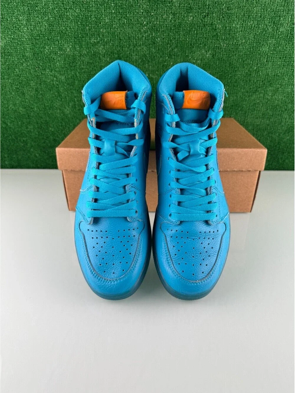 Size 9.5 - Air Jordan 1 Retro OG G8RD High Blue Lagoon